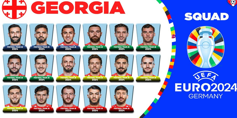 Đội hình dự kiến tuyển Georgia tại Euro 2024