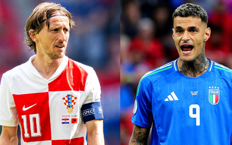 Nhận định, soi kèo thẻ phạt hiệp 1 Croatia vs Italia