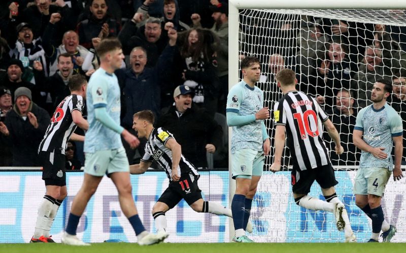 Thông tin trận đấu Bournemouth vs Newcastle