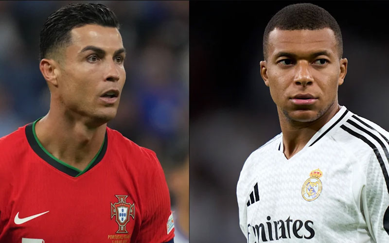 Cristiano Ronaldo gửi tin nhắn tới Kylian Mbappe về cuộc đấu tranh của Real Madrid