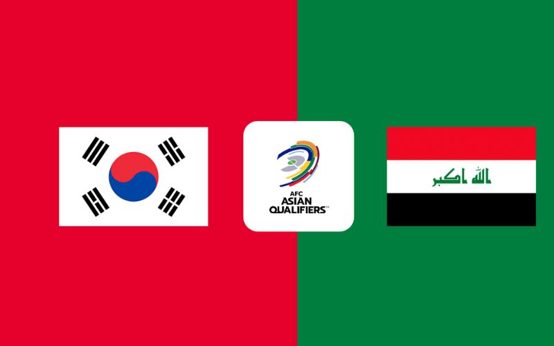 Thông tin trận đấu Hàn Quốc vs Iraq